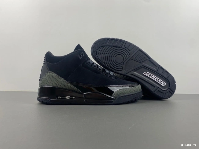 Reps TB Air Jordan 3 Cat Black CK9246-168 Retro 0719